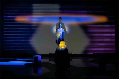 Rachel Rhea Shannon as Vashti and Uki Pavlovic as Kuno