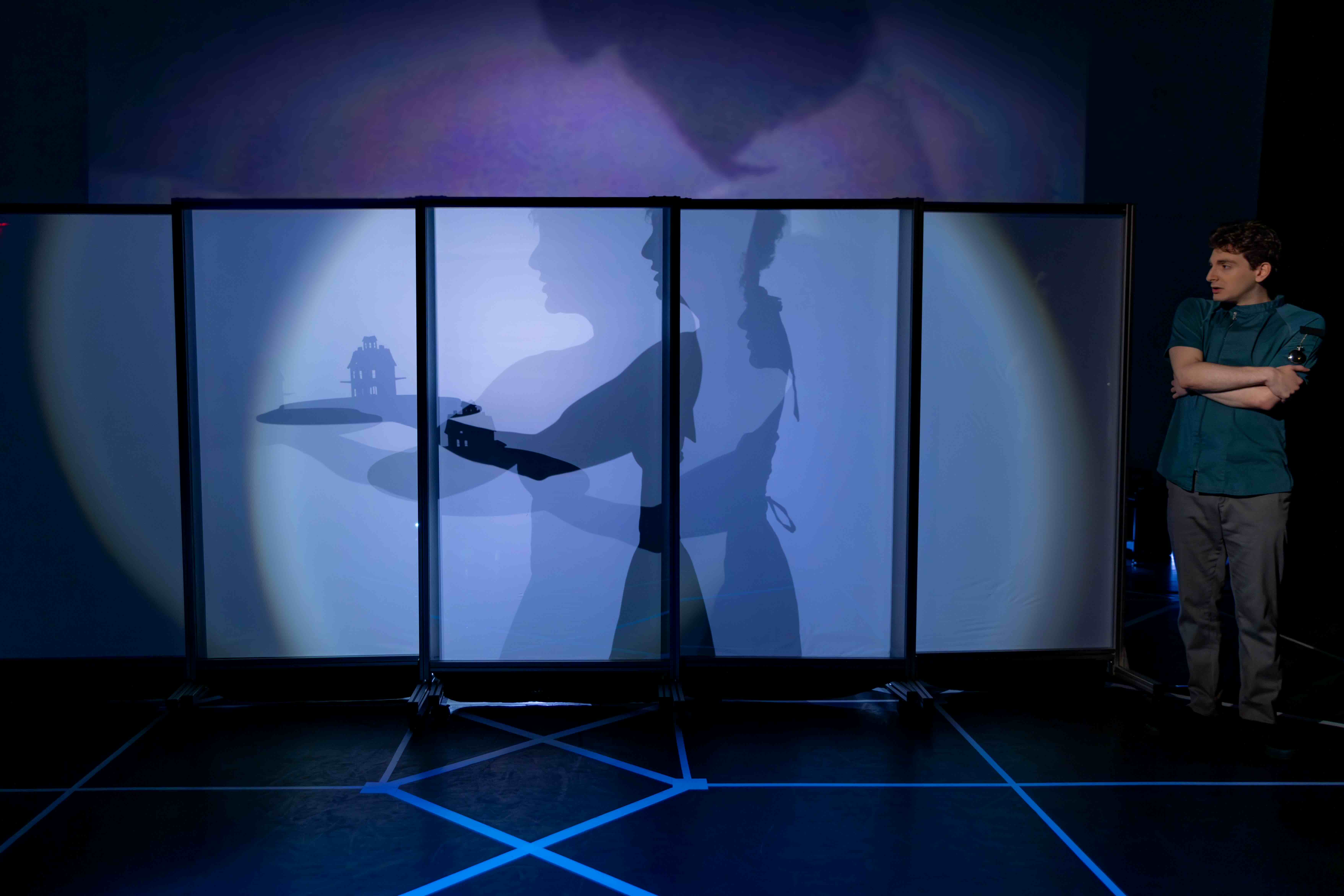  Sabra Shelly as I-330 and Aaron Greenberg as D-503. 